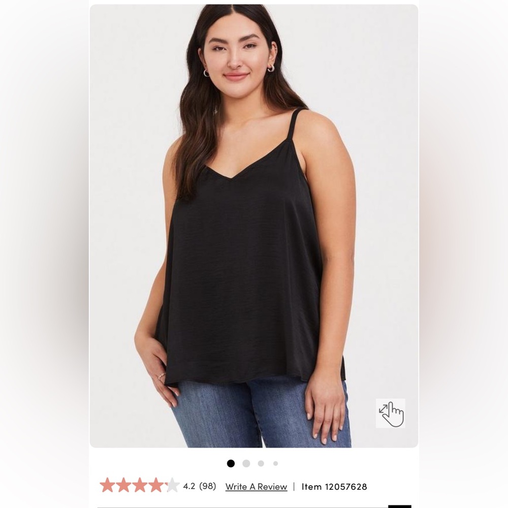 Torrid Black Swing Tank